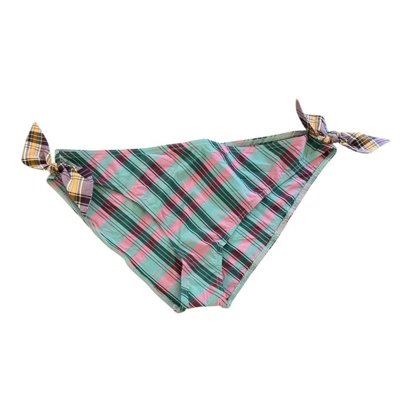 Maison Lejaby Plaid Bikini Bottom NWT - Picture 2 of 6